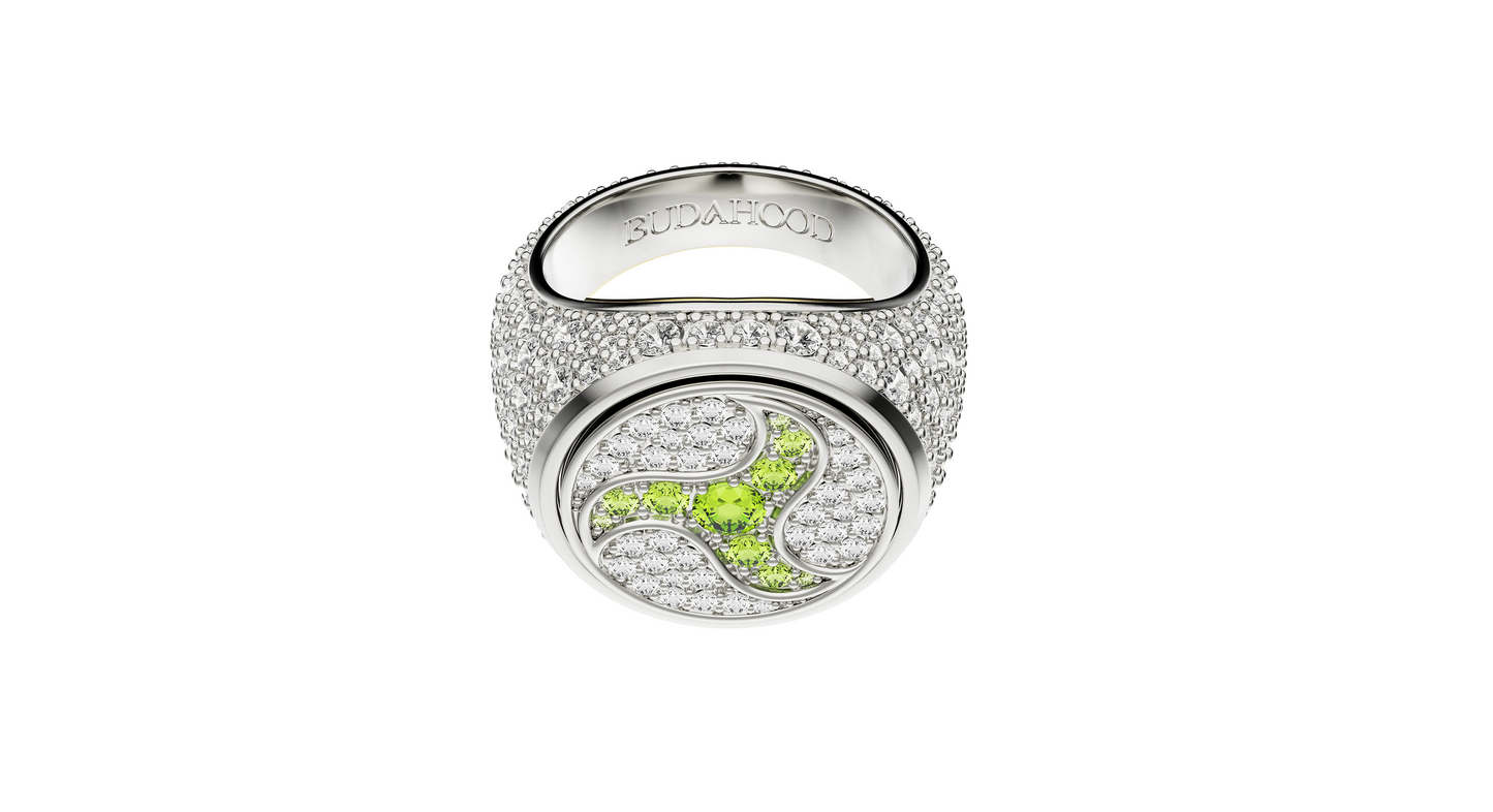 Drip Wheel Of Joy Spinning Ring