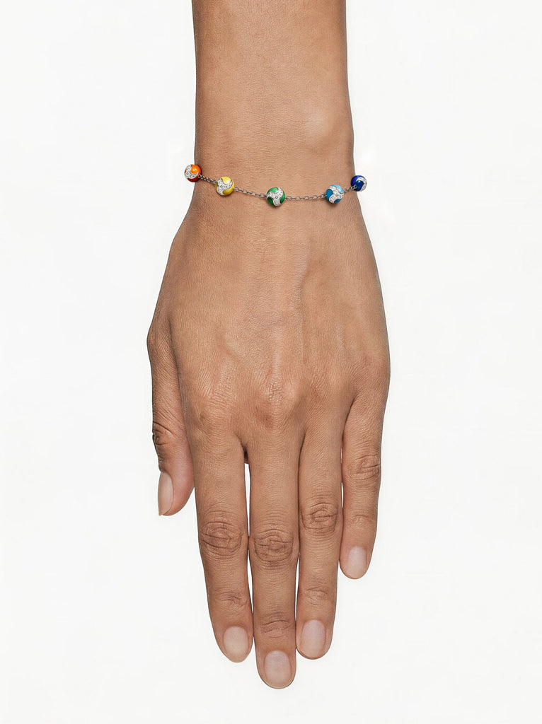888 Rainbow Dragon Ball Bracelet