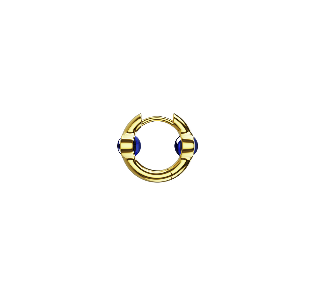 Mini Portal Of Joy Earrings Sapphire
